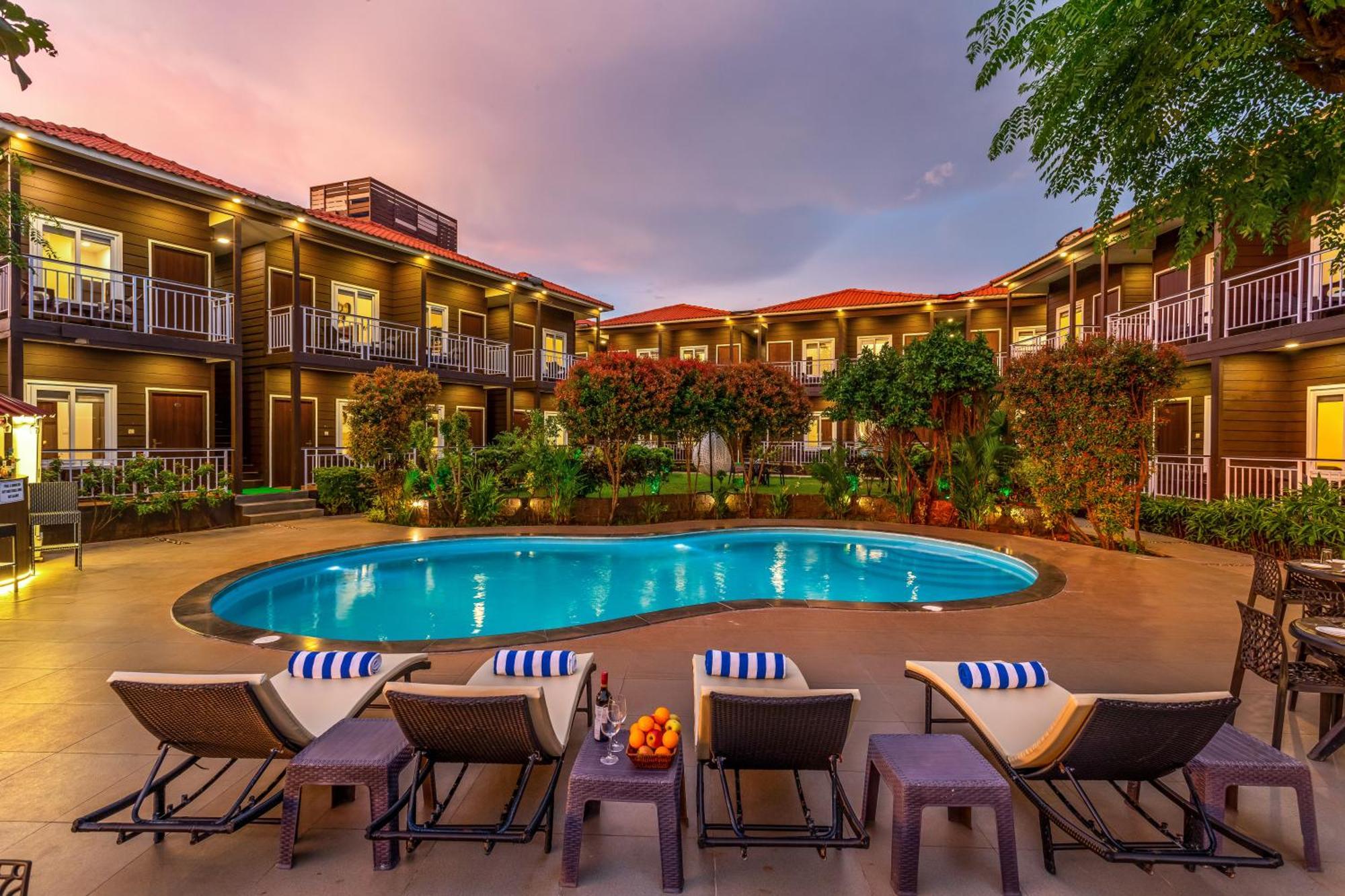 Aurum Resorts Morjim Ashvem Beach Kültér fotó